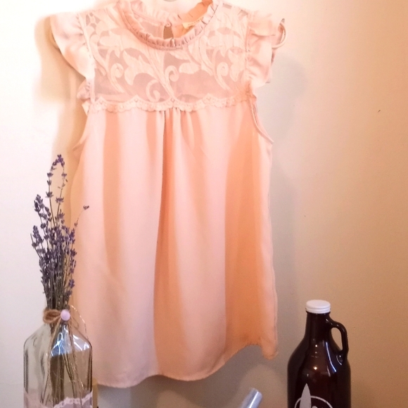 Monteau Tops - Beige Blouse